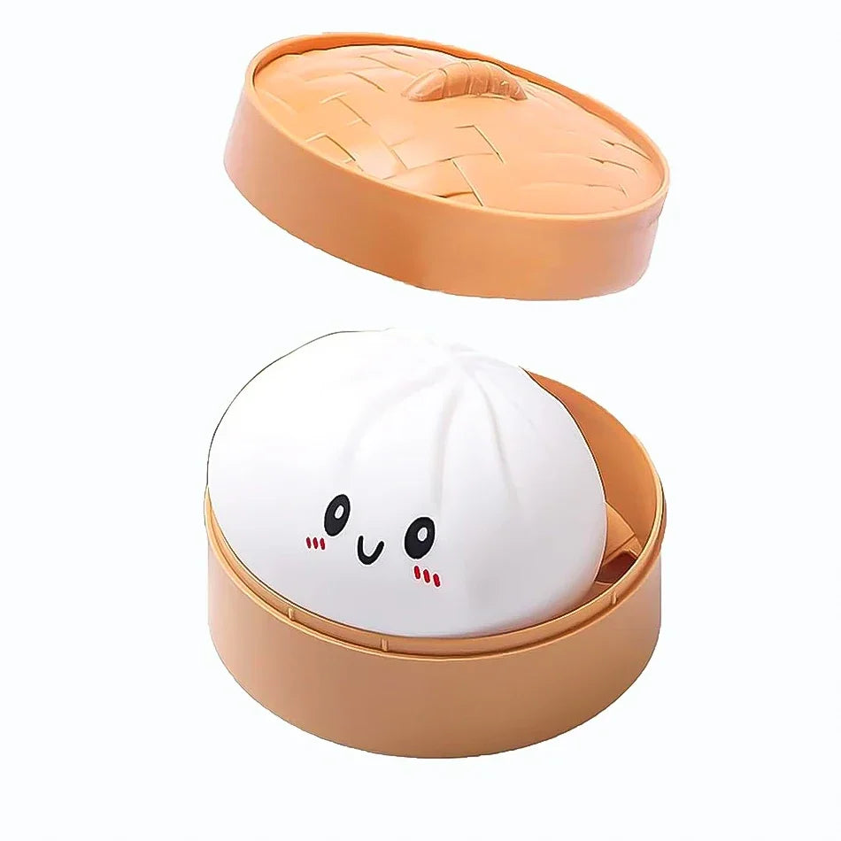 Blind Box Colorful Simulated Dumpling Squishy Relaxing Relieve Anxiety Antistress Enhance Happiness Rebound Squeeze Reliever Toy