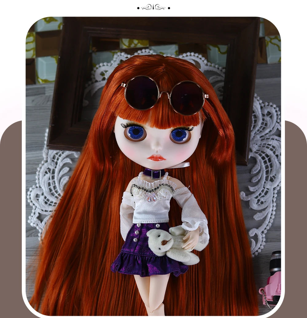 ICY DBS Blyth Doll White Skin Joint Body 1/6 BJD Special Price OB24 Toy Gift