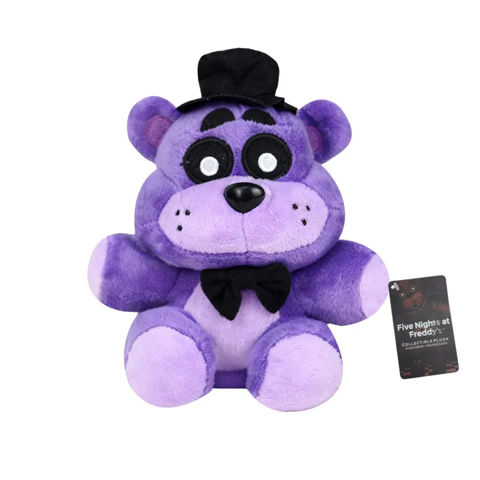 2025New FiveNight At Freddy Fnaf Cute Plush Toys Doll Bonnie Bear Foxy Cartoon Stuffed Dolls Freddy Toys For Children Fans Gifts