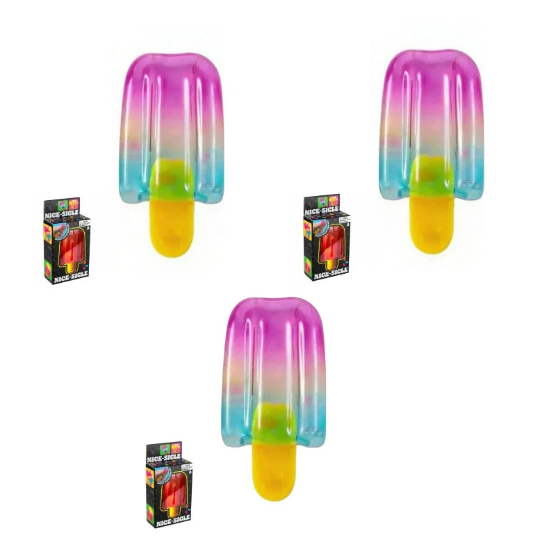 Schylling Needoh Popsicle Blind Box Cube Sensory Stress Relief Squishy Cube Anti-Anxiety Squeeze Object for Birthday Gift Toy