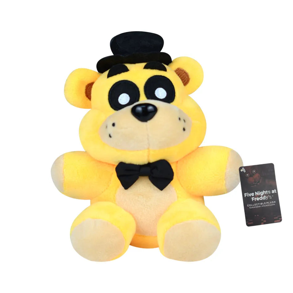 2025New FiveNight At Freddy Fnaf Cute Plush Toys Doll Bonnie Bear Foxy Cartoon Stuffed Dolls Freddy Toys For Children Fans Gifts
