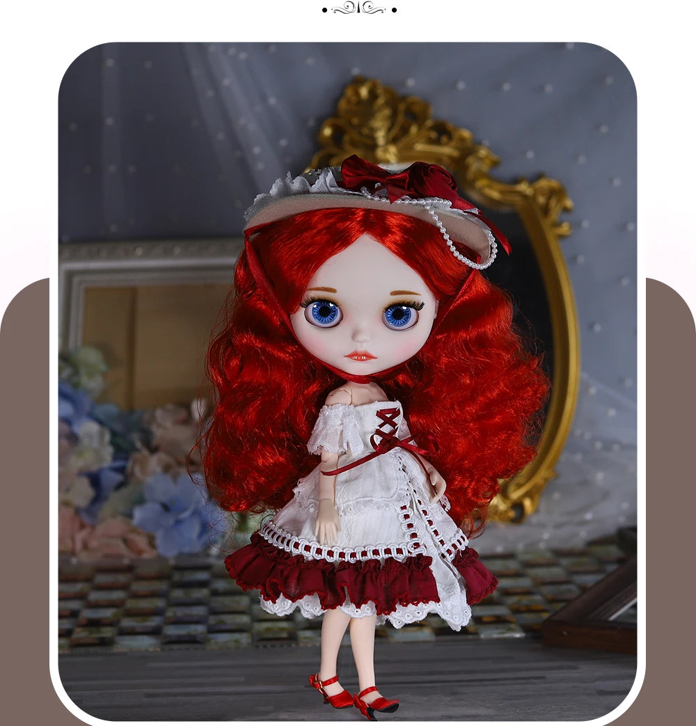 ICY DBS Blyth Doll White Skin Joint Body 1/6 BJD Special Price OB24 Toy Gift