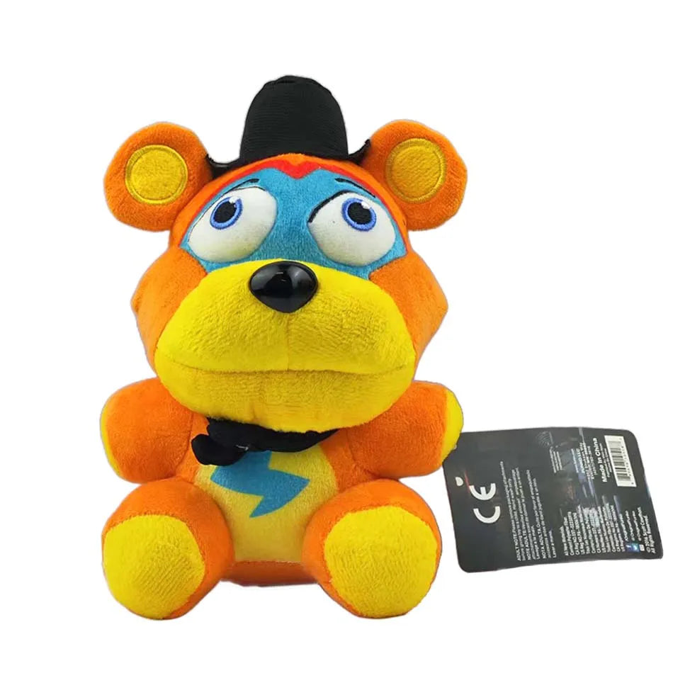 2025New FiveNight At Freddy Fnaf Cute Plush Toys Doll Bonnie Bear Foxy Cartoon Stuffed Dolls Freddy Toys For Children Fans Gifts