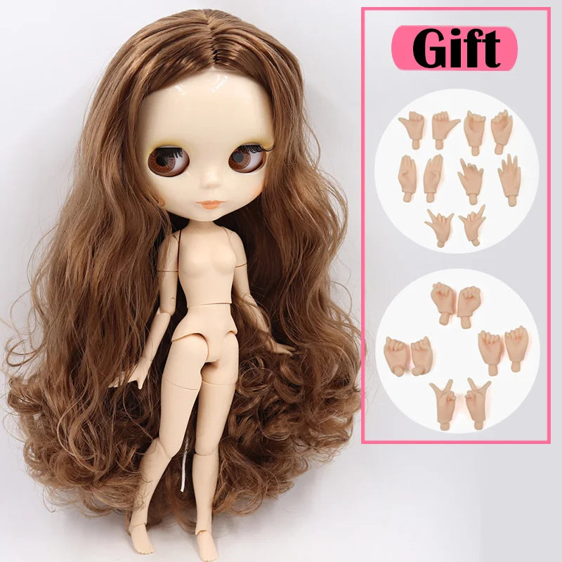 ICY DBS Blyth Doll White Skin Joint Body 1/6 BJD Special Price OB24 Toy Gift
