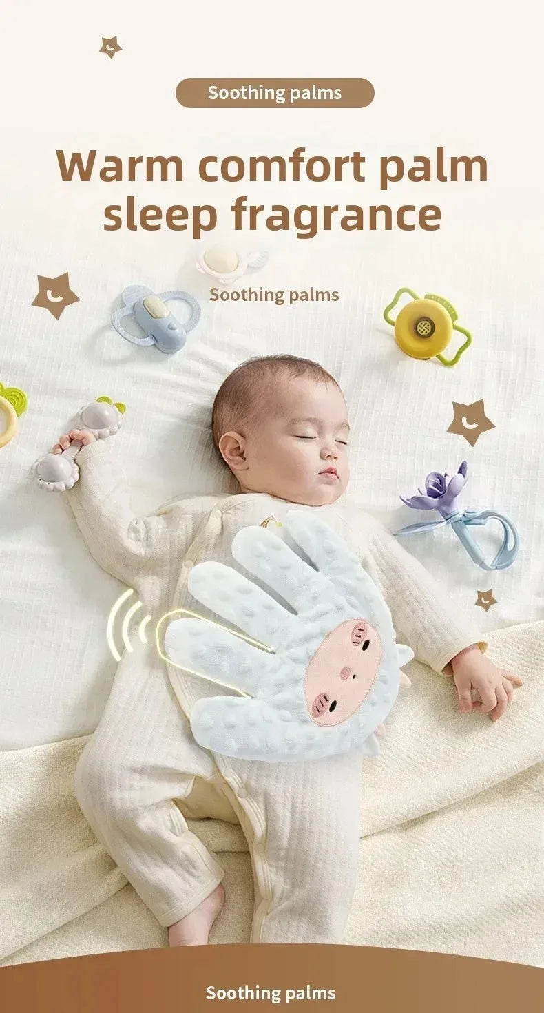 Newborn Baby Sleep Aid Palm Pillow Baby Soothing Palm Baby Sleep Aid Baby Calming Sleep Remote Control Toddler Palm
