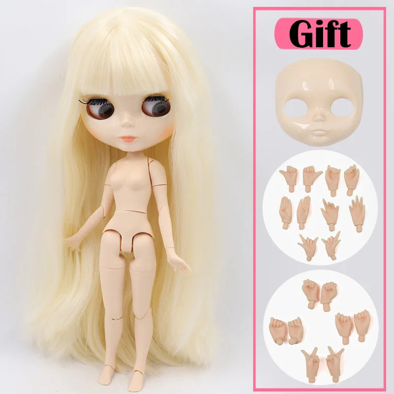 ICY DBS Blyth Doll White Skin Joint Body 1/6 BJD Special Price OB24 Toy Gift