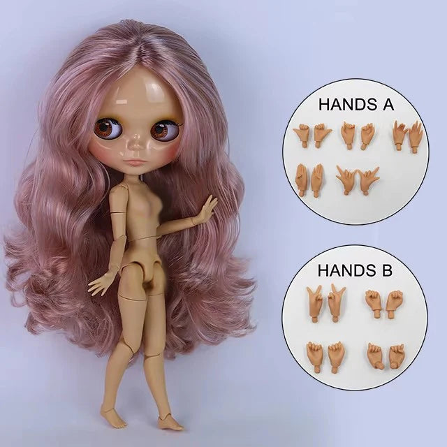 ICY DBS blyth doll 1/6 bjd toy joint body white skin shiny & matte face 30cm on sale special price toy gift anime doll