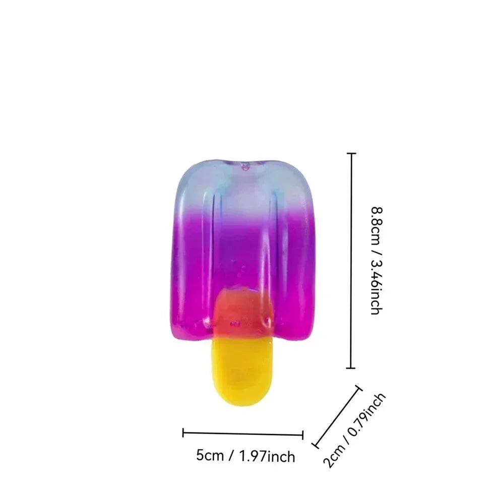 Schylling Needoh Popsicle Blind Box Cube Sensory Stress Relief Squishy Cube Anti-Anxiety Squeeze Object for Birthday Gift Toy