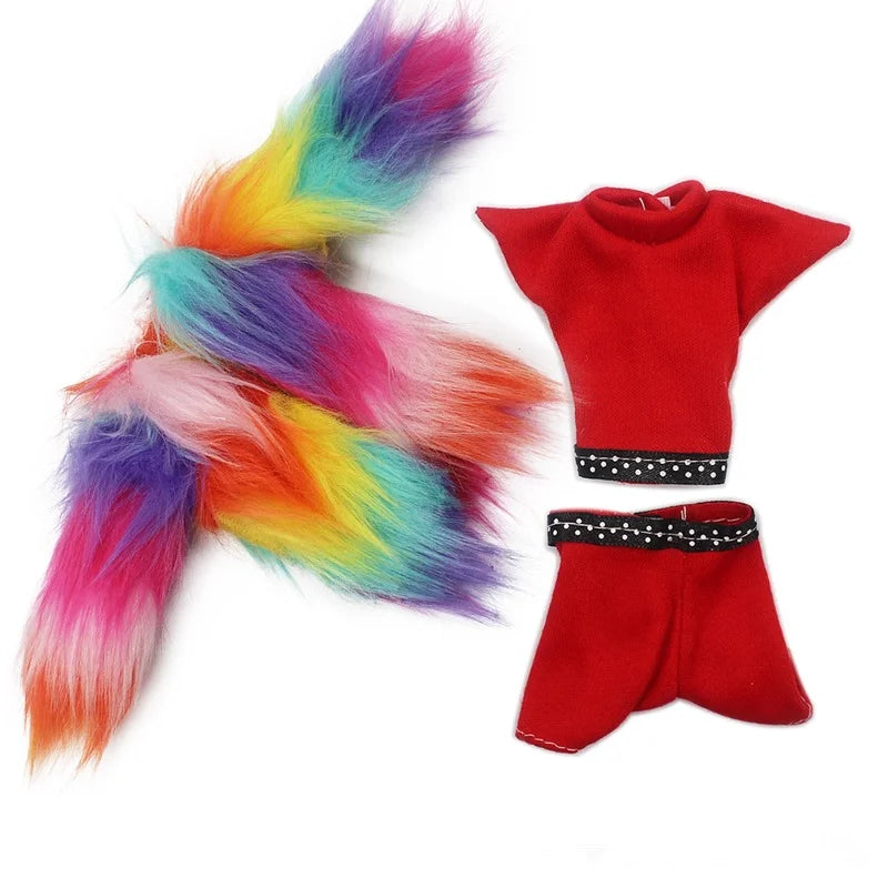 1 Set 1/6 Doll Pants Clothes Party Dress Doll Accessories Fashion Casual Suit Clothes for 30cm Barbies Doll