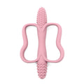 Baby teething toys with easy-grip handles, food-grade silicone teething toys, suitable for babies 0-6 months, 6-12 months