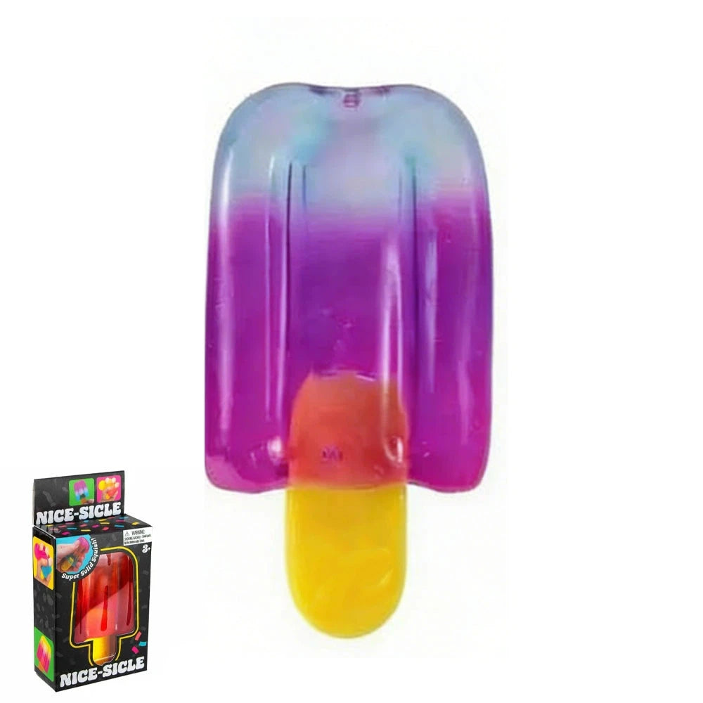 Schylling Needoh Popsicle Blind Box Cube Sensory Stress Relief Squishy Cube Anti-Anxiety Squeeze Object for Birthday Gift Toy