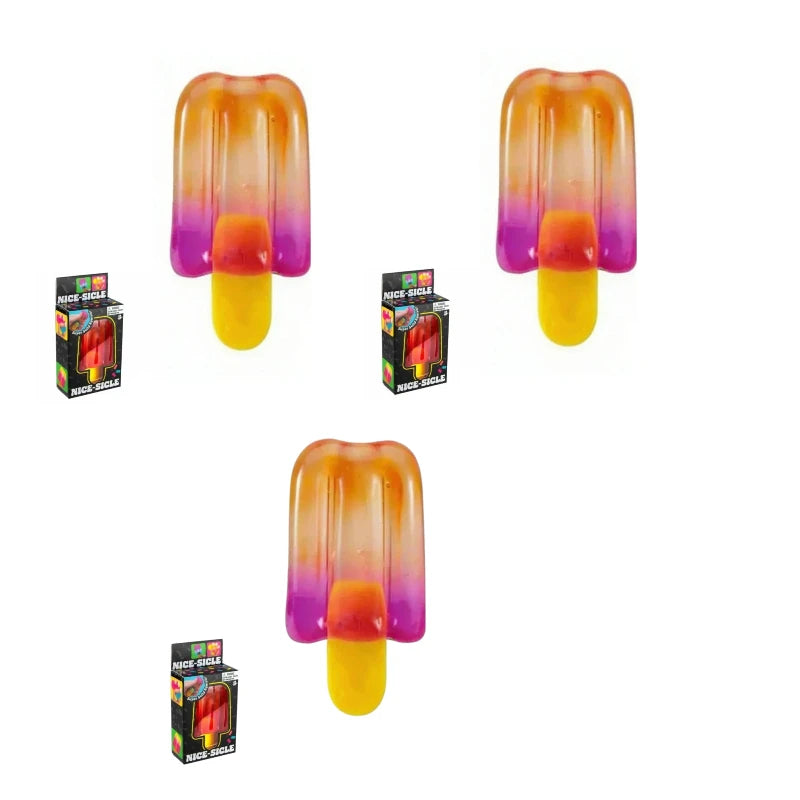 Schylling Needoh Popsicle Blind Box Cube Sensory Stress Relief Squishy Cube Anti-Anxiety Squeeze Object for Birthday Gift Toy