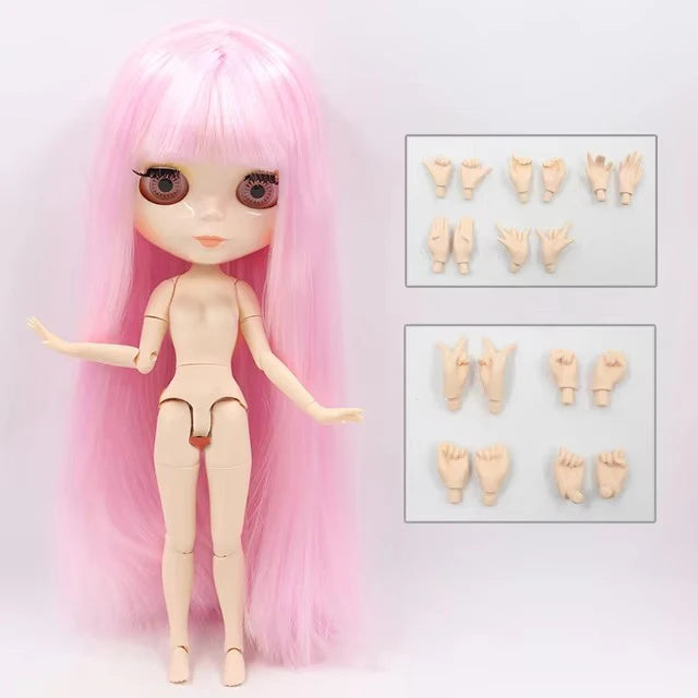 ICY DBS blyth doll 1/6 bjd toy joint body white skin shiny & matte face 30cm on sale special price toy gift anime doll