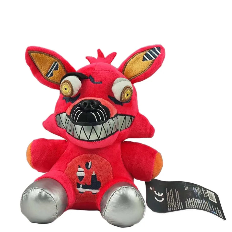 2025New FiveNight At Freddy Fnaf Cute Plush Toys Doll Bonnie Bear Foxy Cartoon Stuffed Dolls Freddy Toys For Children Fans Gifts