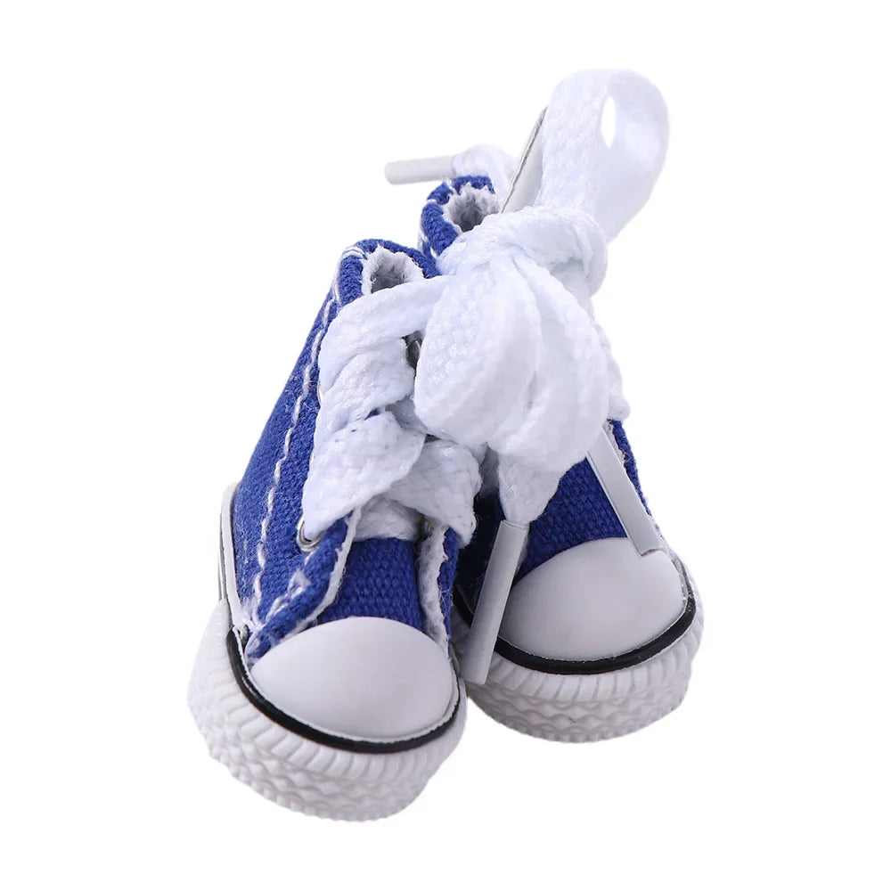Dolls Accessories 3.5CM/5cm Sneakers Shoes Mini Shoes For Children Blyth Shoes Canvas Shoes Shoes