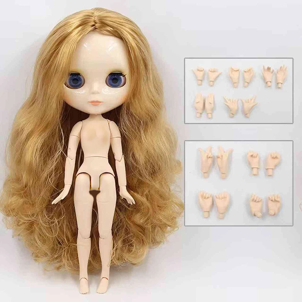 ICY DBS blyth doll 1/6 bjd toy joint body white skin shiny & matte face 30cm on sale special price toy gift anime doll