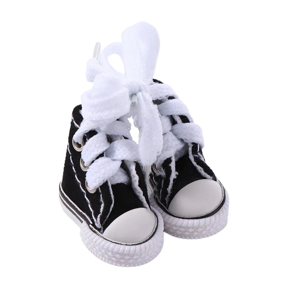 Dolls Accessories 3.5CM/5cm Sneakers Shoes Mini Shoes For Children Blyth Shoes Canvas Shoes Shoes