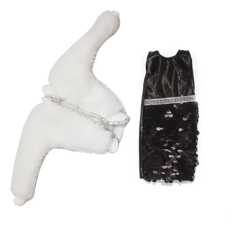1 Set 1/6 Doll Pants Clothes Party Dress Doll Accessories Fashion Casual Suit Clothes for 30cm Barbies Doll