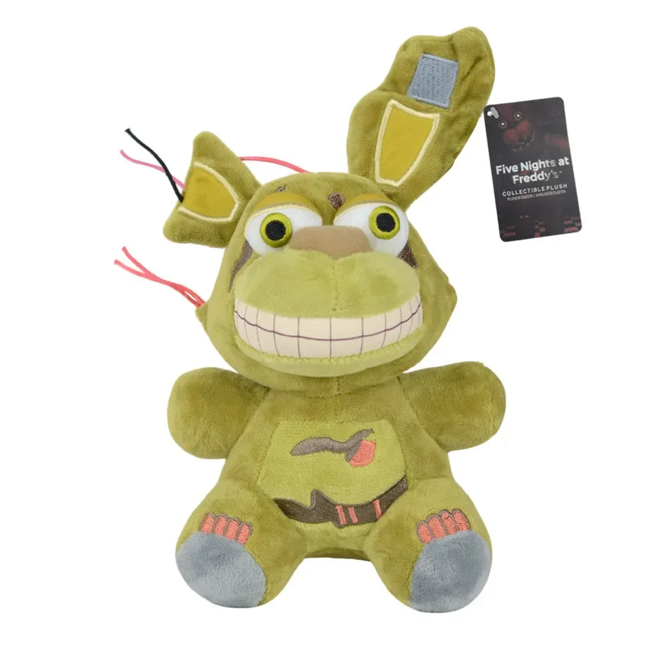 2025New FiveNight At Freddy Fnaf Cute Plush Toys Doll Bonnie Bear Foxy Cartoon Stuffed Dolls Freddy Toys For Children Fans Gifts