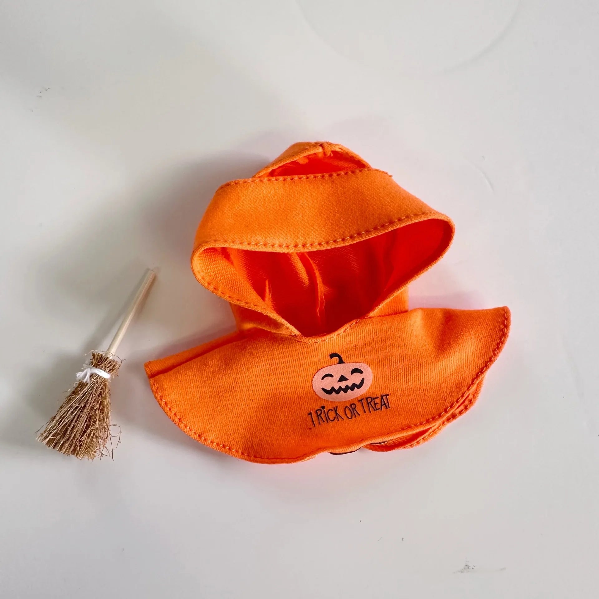 Labubu Keychain Halloween Pumpkin Onesie Doll Clothes Accessories Set Cute LABUBU Clothes Accessories Adorable Costumes