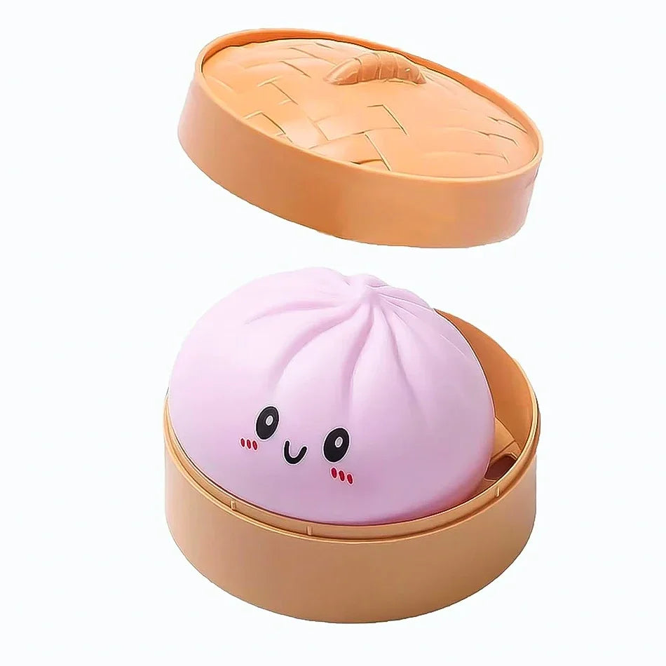 Blind Box Colorful Simulated Dumpling Squishy Relaxing Relieve Anxiety Antistress Enhance Happiness Rebound Squeeze Reliever Toy
