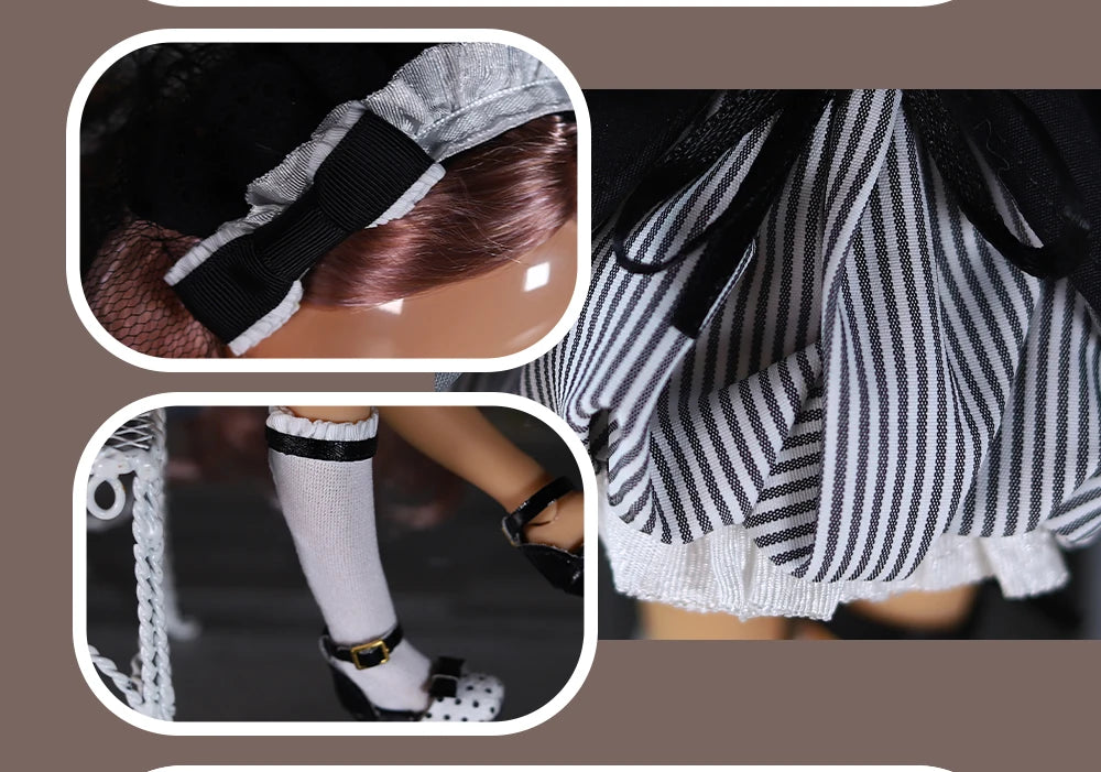 ICY DBS Blyth Doll White Skin Joint Body 1/6 BJD Special Price OB24 Toy Gift
