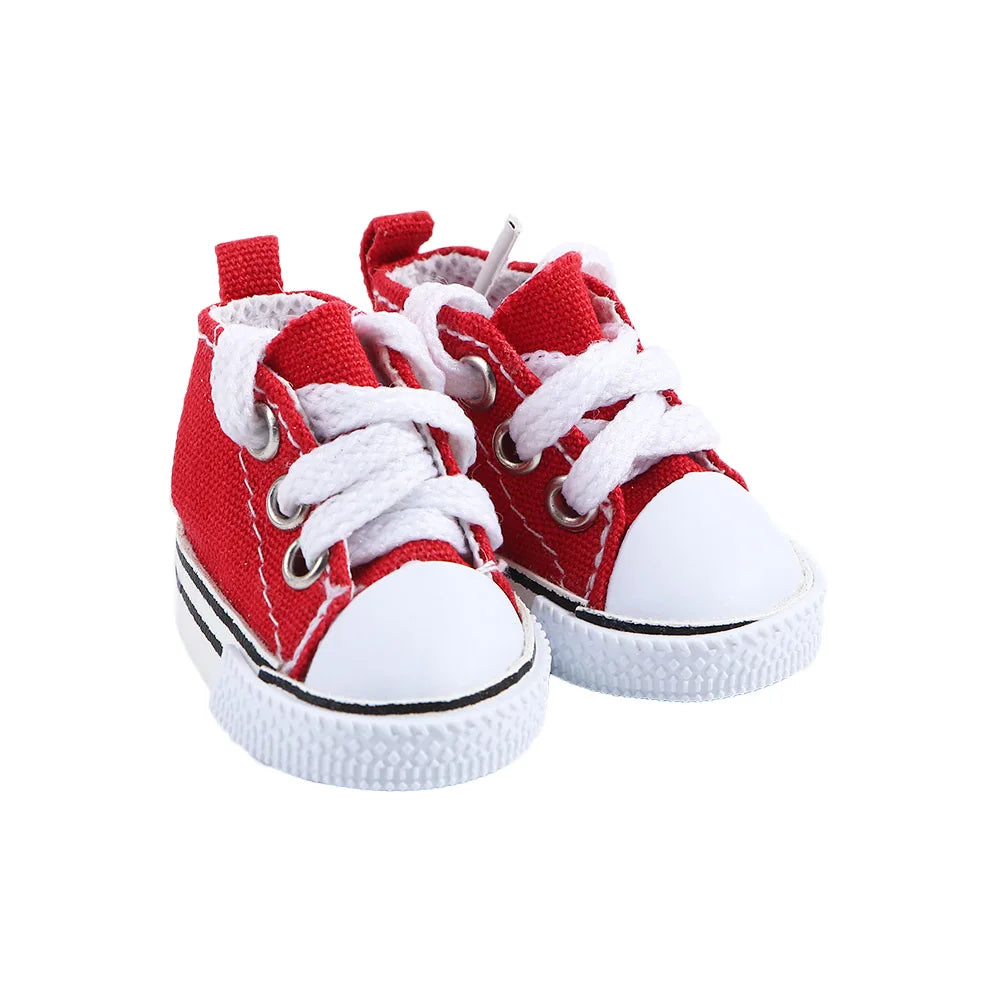 Dolls Accessories 3.5CM/5cm Sneakers Shoes Mini Shoes For Children Blyth Shoes Canvas Shoes Shoes