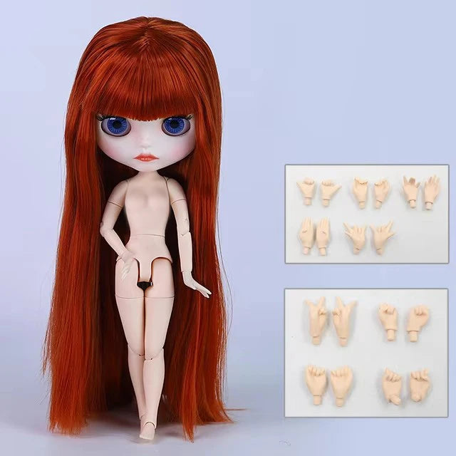 ICY DBS blyth doll 1/6 bjd toy joint body white skin shiny & matte face 30cm on sale special price toy gift anime doll