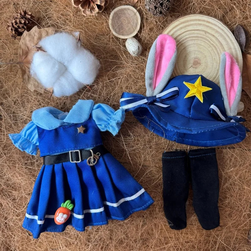 BJD Doll Clothes 30cm 1/6 Scale Winter Dress and Cute Hat Accessories for Girl's Gift Outfit